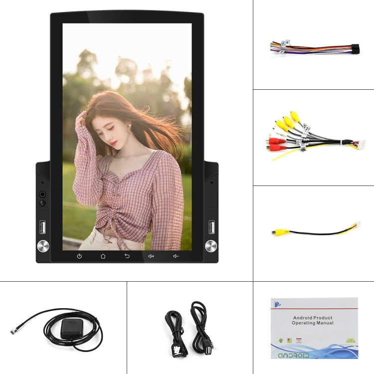 9.7 inch Vertical Screen HD 2.5D Glass Car MP5 Player Android Navigation All-in-one Machine, Standard, Standard+4 Lights Camera, Standard+8 Lights Camera, Standard+12 Lights Camera 9.7 inch Vertical Screen HD 2.5D Glass Car MP5 Player Android Navigation All-in-one Machine, Standard, Standard+4 Lights Camera, Standard+8 Lights Camera, Standard+12 Lights Camera